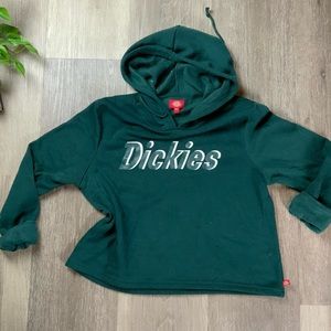 BNWOT dickies cropped pull over hoodie